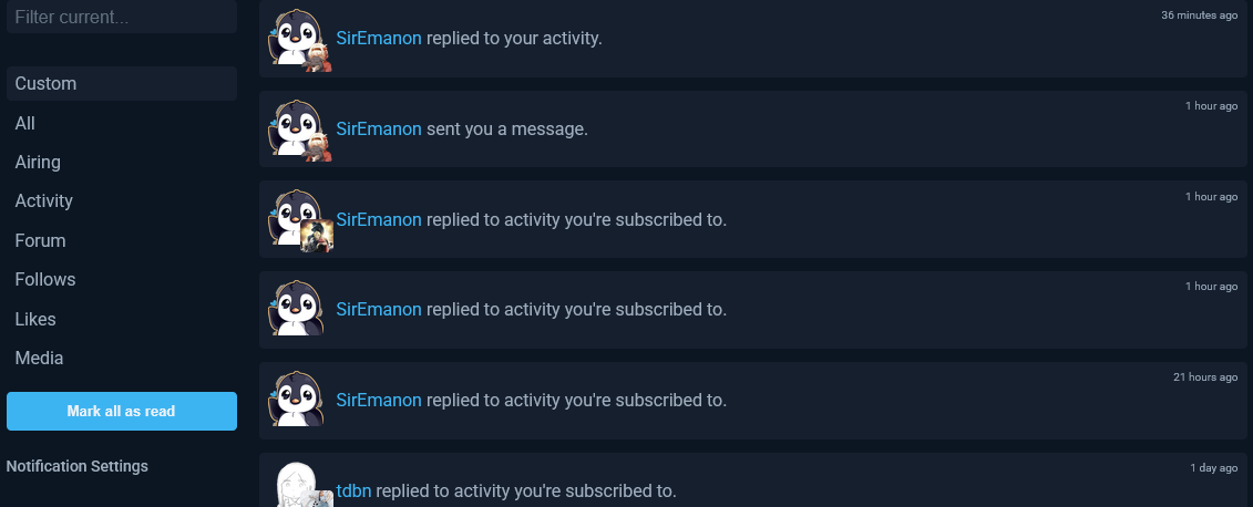 An example of a gif keyboard.